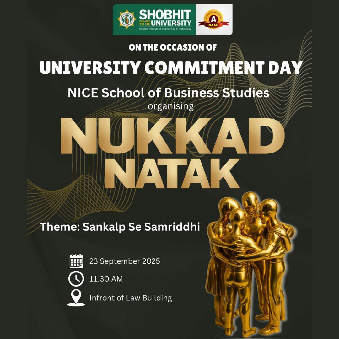 University Commitment Day Nukkad Natak 